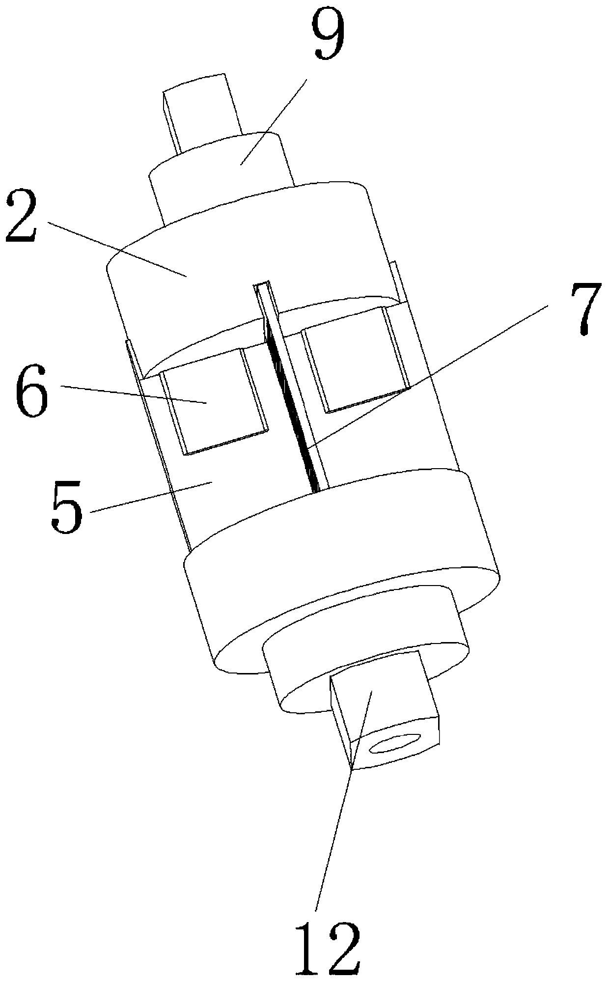 A plug valve with split plug structure