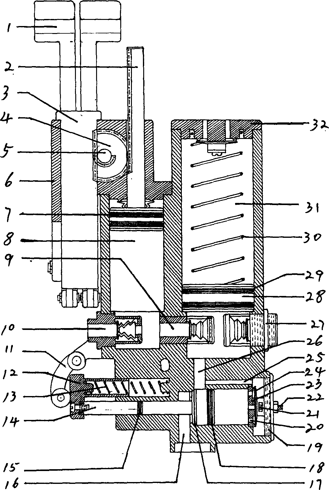 New type pressurized water tank