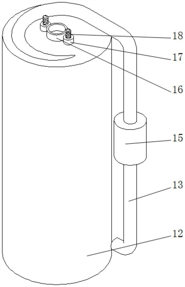 An environmental geological exploration sample storage device