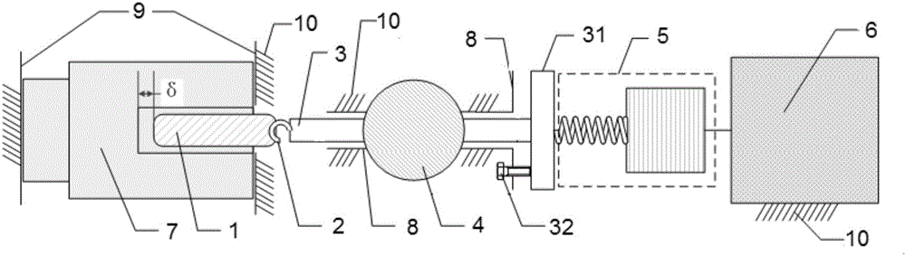 Electromagnet suction measuring device