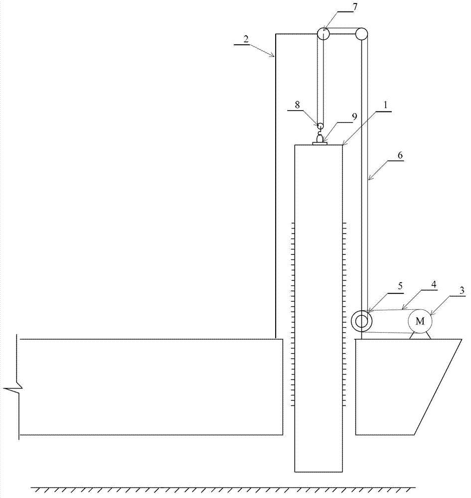 Shoal sea area rescue operational ship with pile driving and pulling device and ship body fixing method