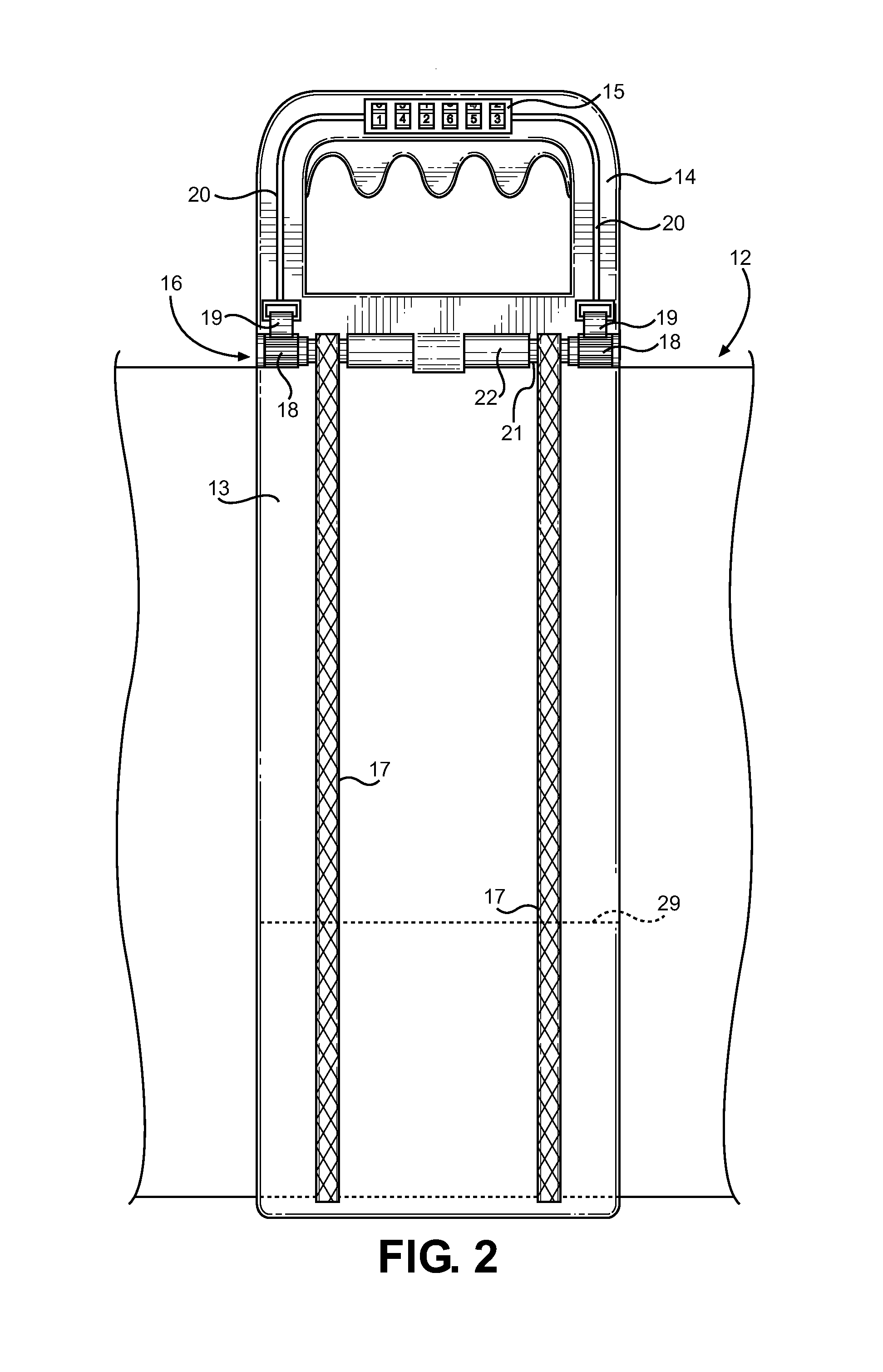 Portable Computer Carrying and Locking Device