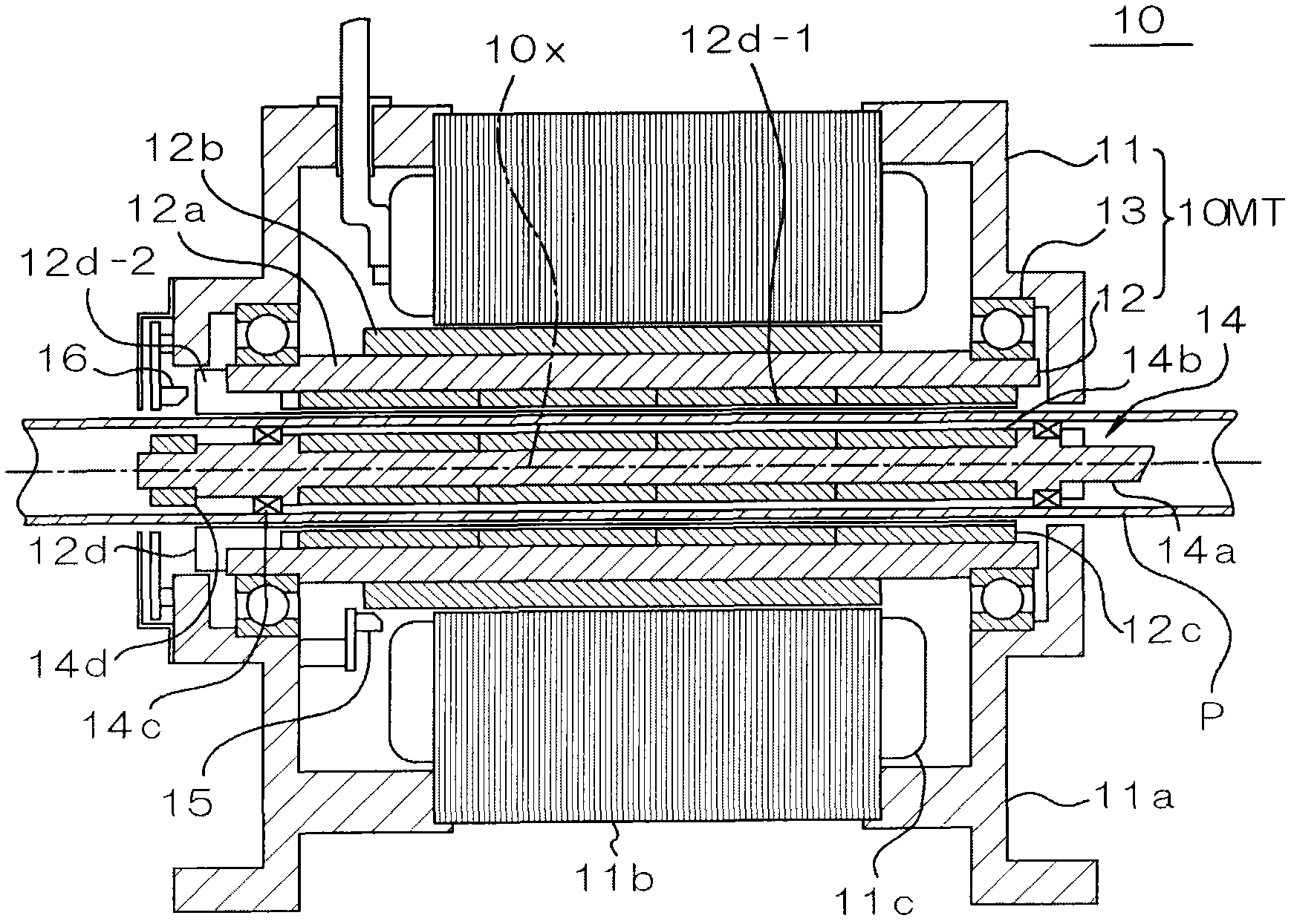 Magnetic coupling controlling means