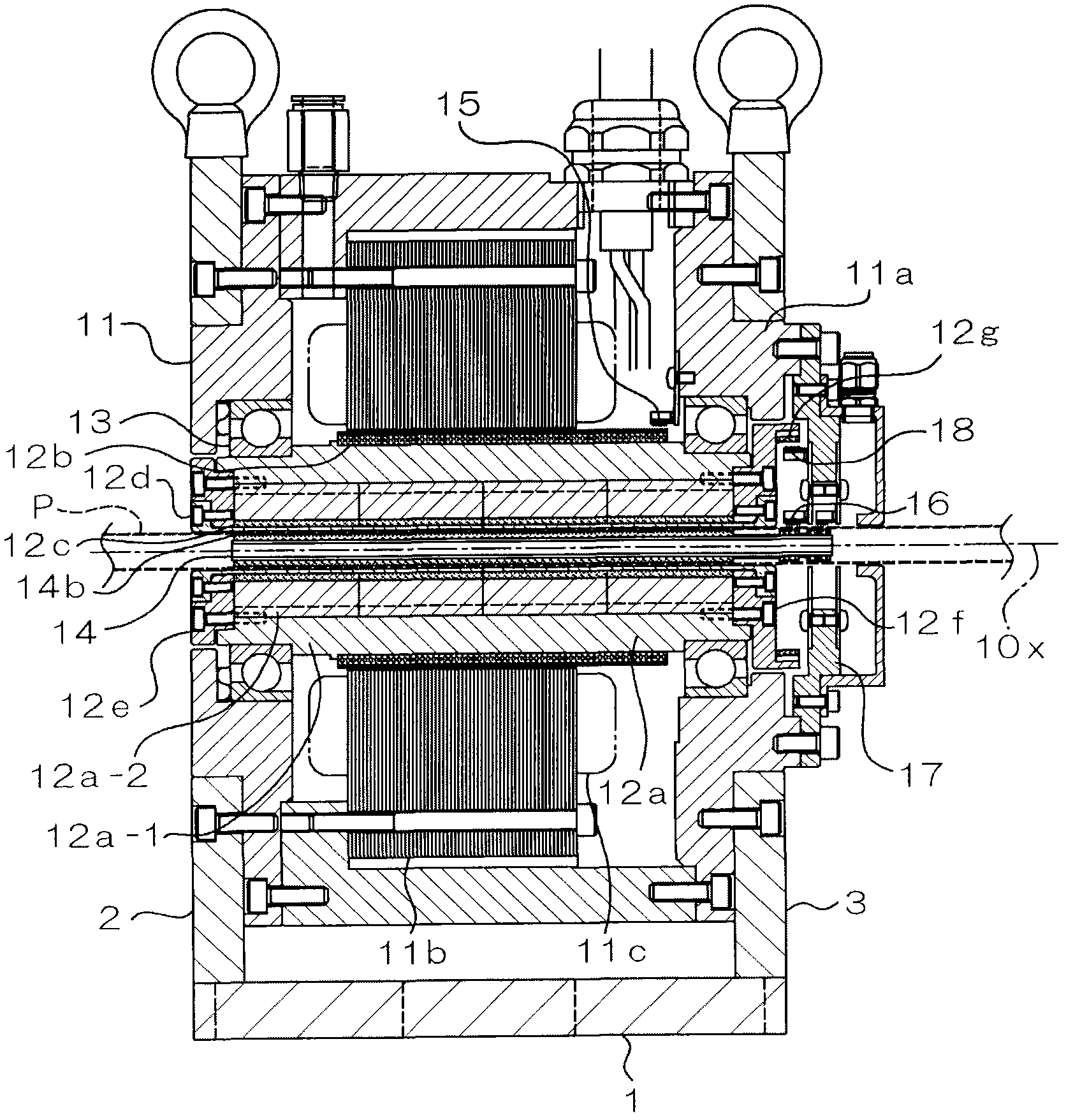 Magnetic coupling controlling means