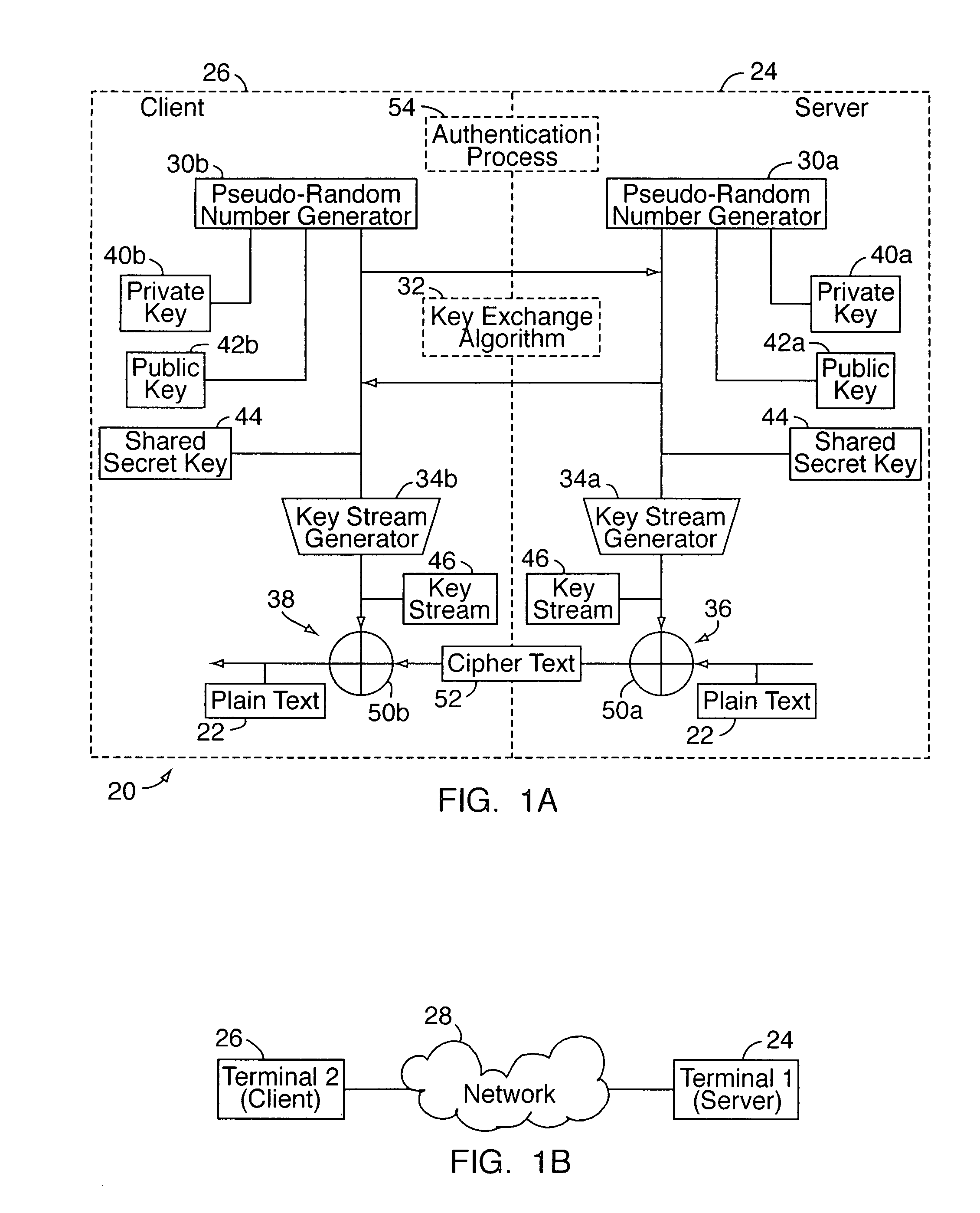 Dual-mode variable key length cryptography system