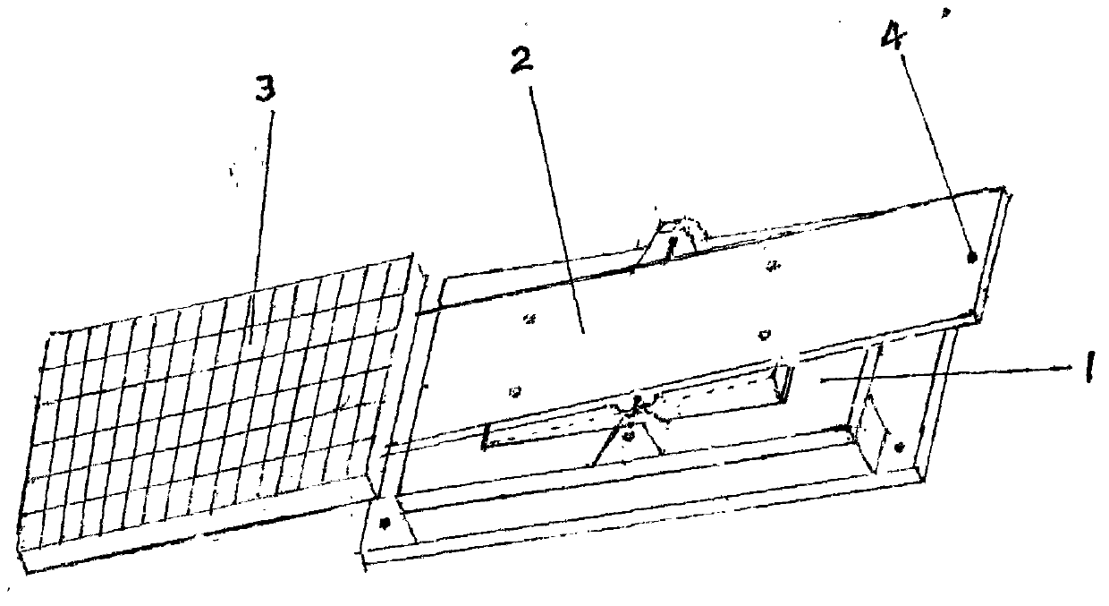 Weight-pressing lever automatically controlling switch