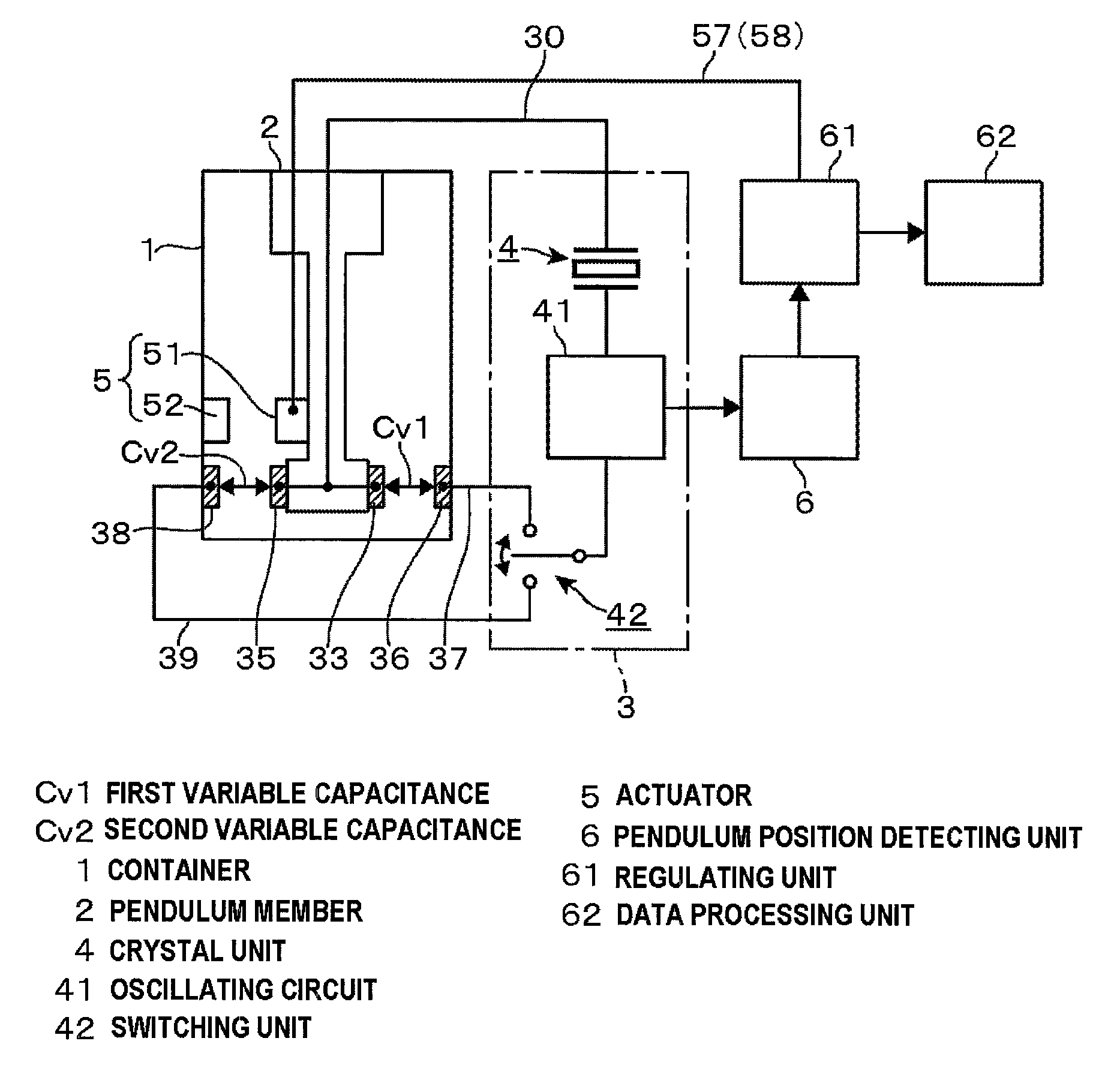 Acceleration measuring apparatus