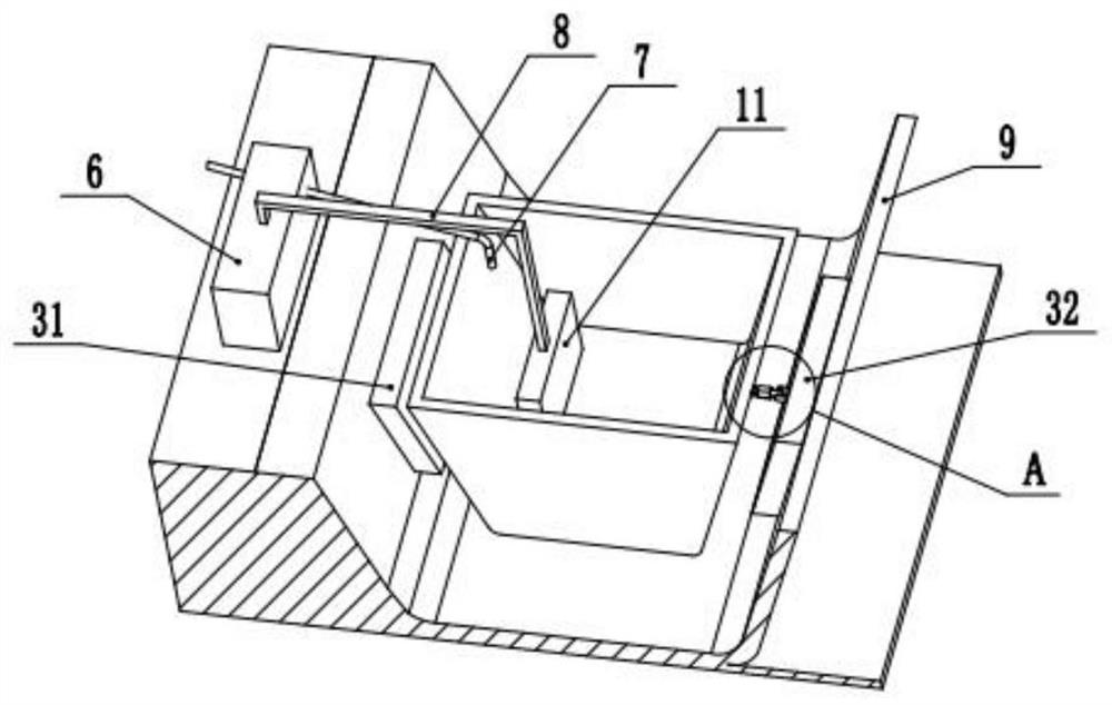 Quantitative water injection device for modern livestock breeding