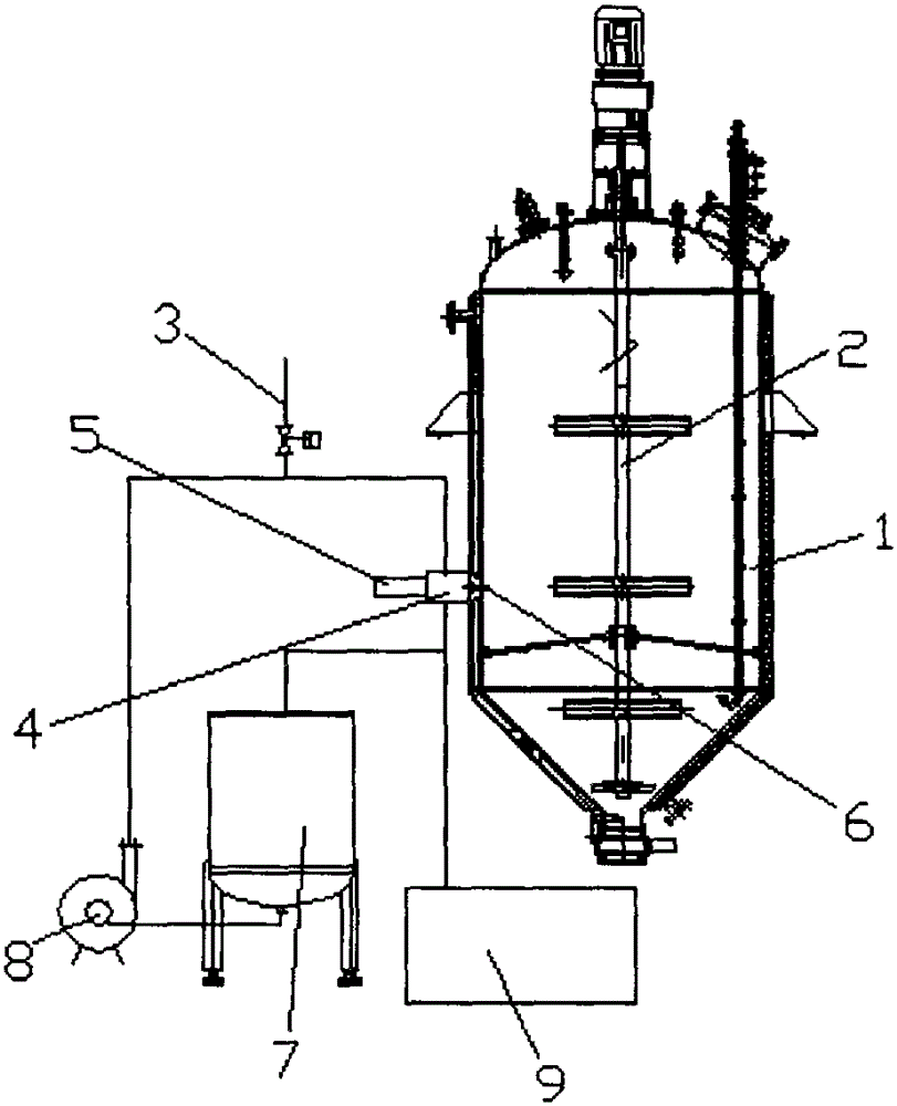 Traditional Chinese medicine alcohol precipitation technological process pH on-line detection method