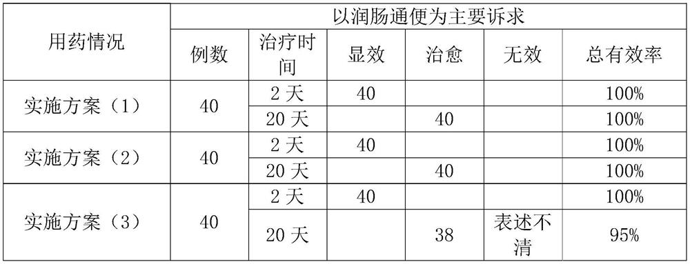 Traditional Chinese medicine composition and traditional Chinese medicine oil for regulating intestinal tract