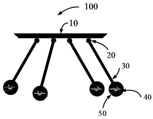 Coordination control method for rigid multi-robot generalized system
