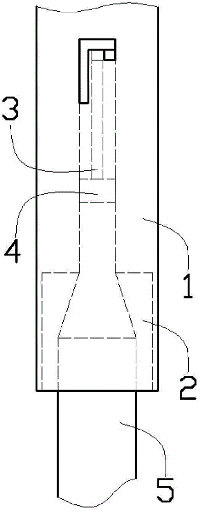 Loosening prevention sewing machine needle rod fixing structure