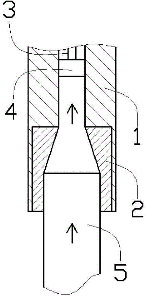 Loosening prevention sewing machine needle rod fixing structure