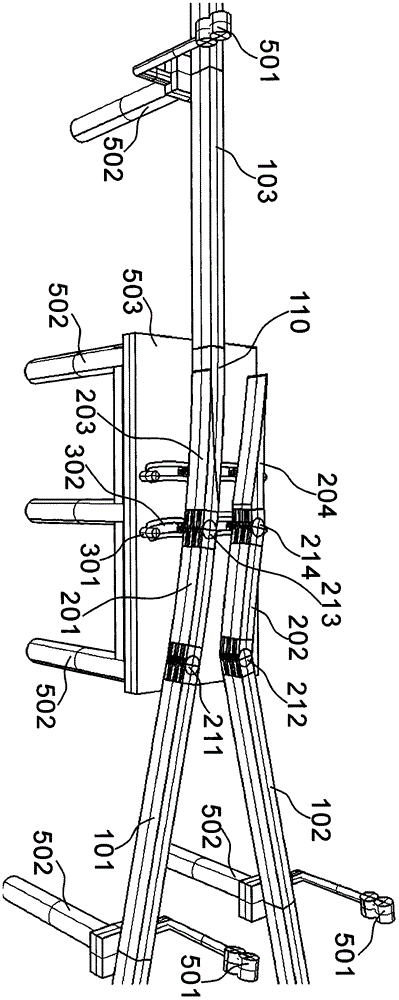 Rail changing device and method for straddle-type monorail rails and rail