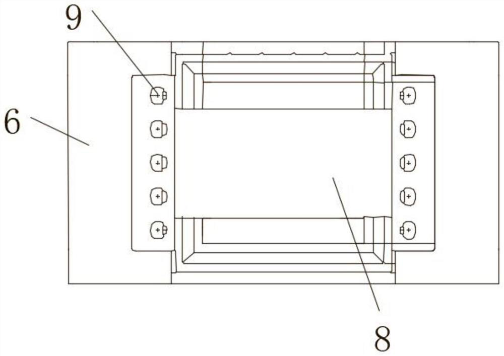 Special-shaped curved surface metal sheet forming device and process