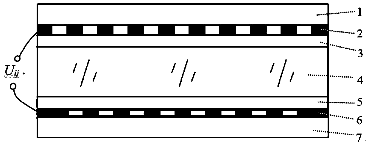 A liquid crystal-based electromagnetic protective film capable of electronic control and reconfiguration and its preparation method