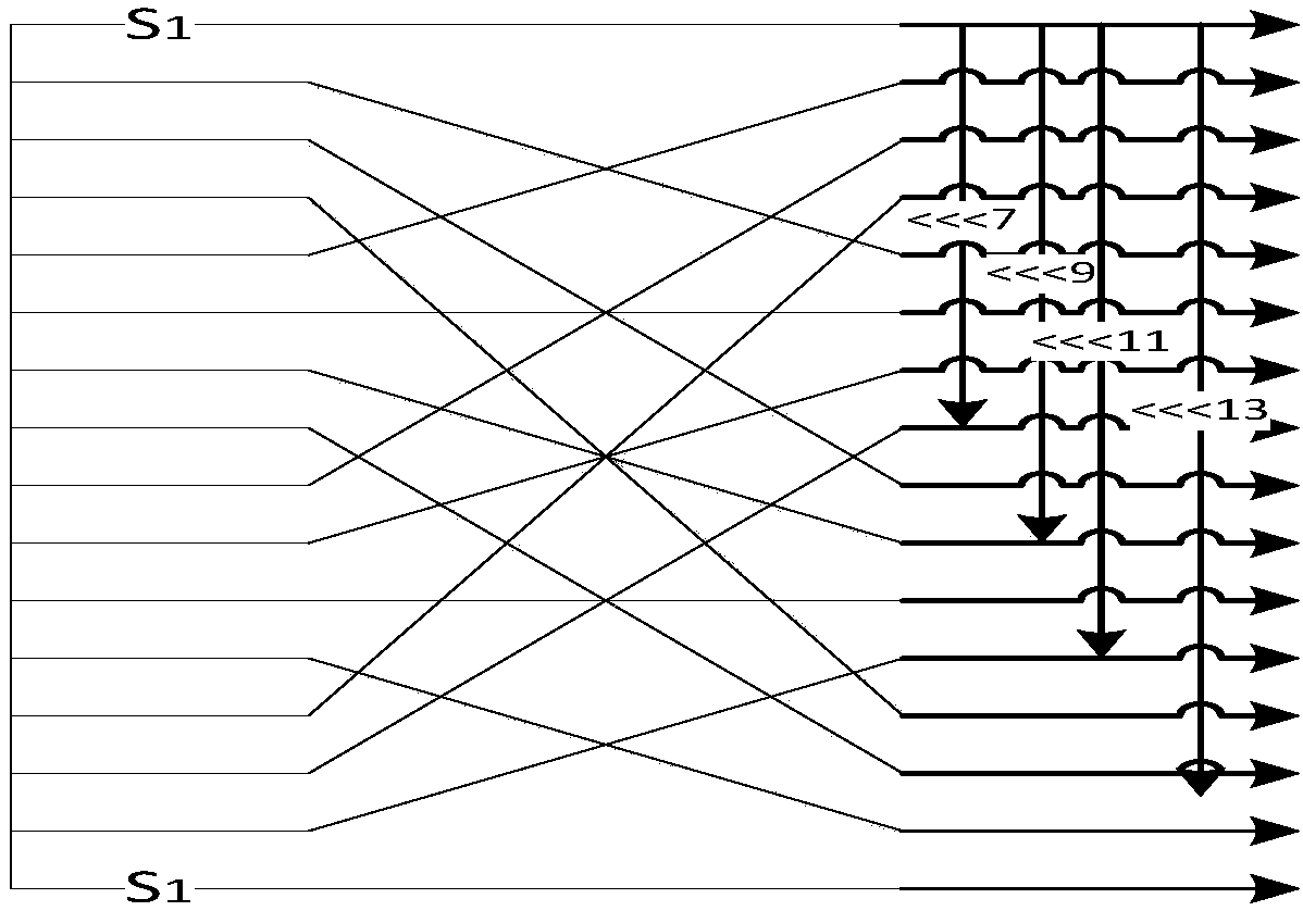 Lightweight cryptographic algorithm HBcipher implementation method and device