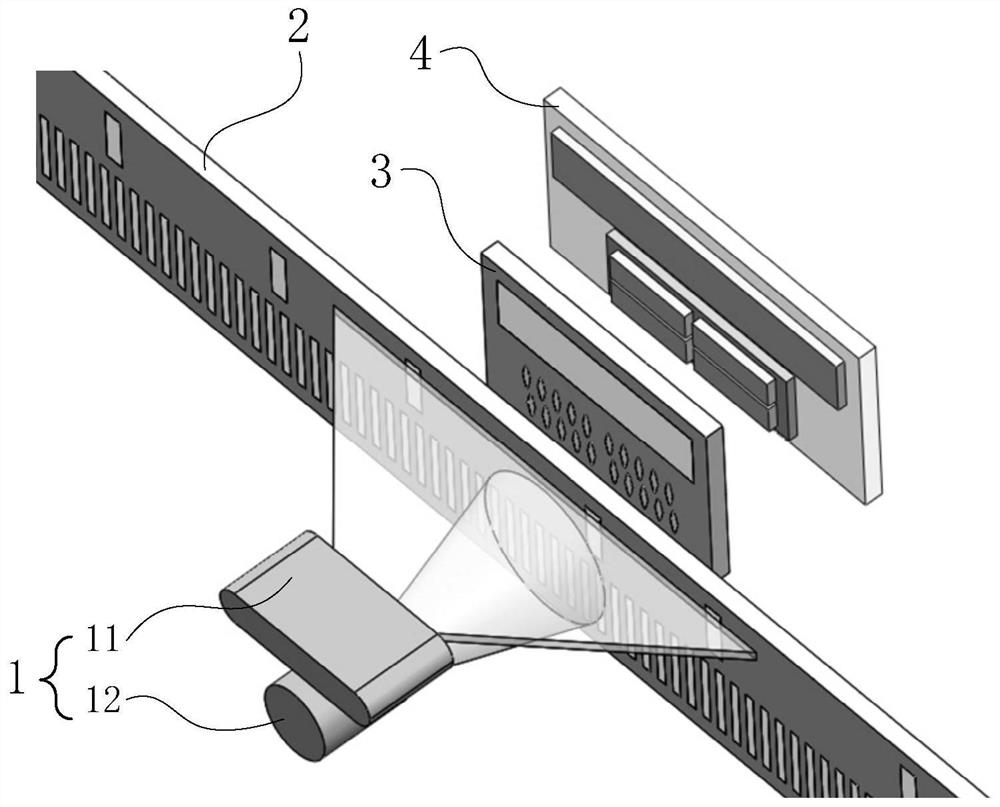 An Absolute Linear Displacement Sensor Based on Decimal Shift Coding