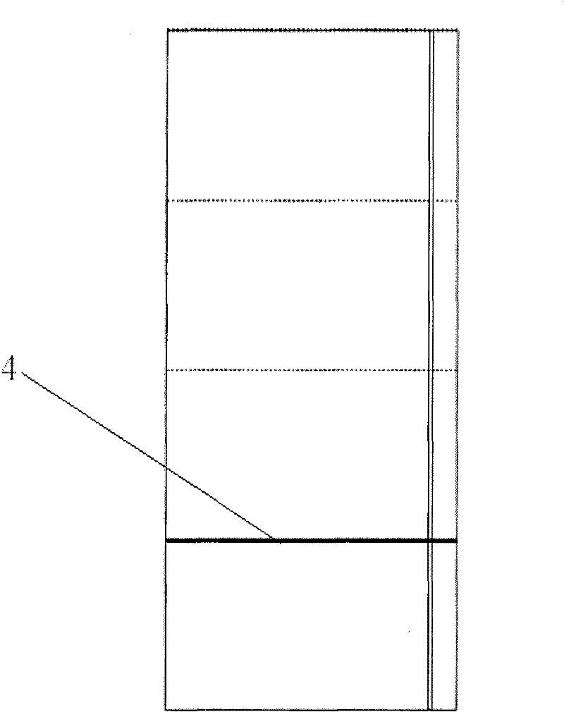 Sealing and cutting device and method for manufacturing small-opening clip chain bag with same