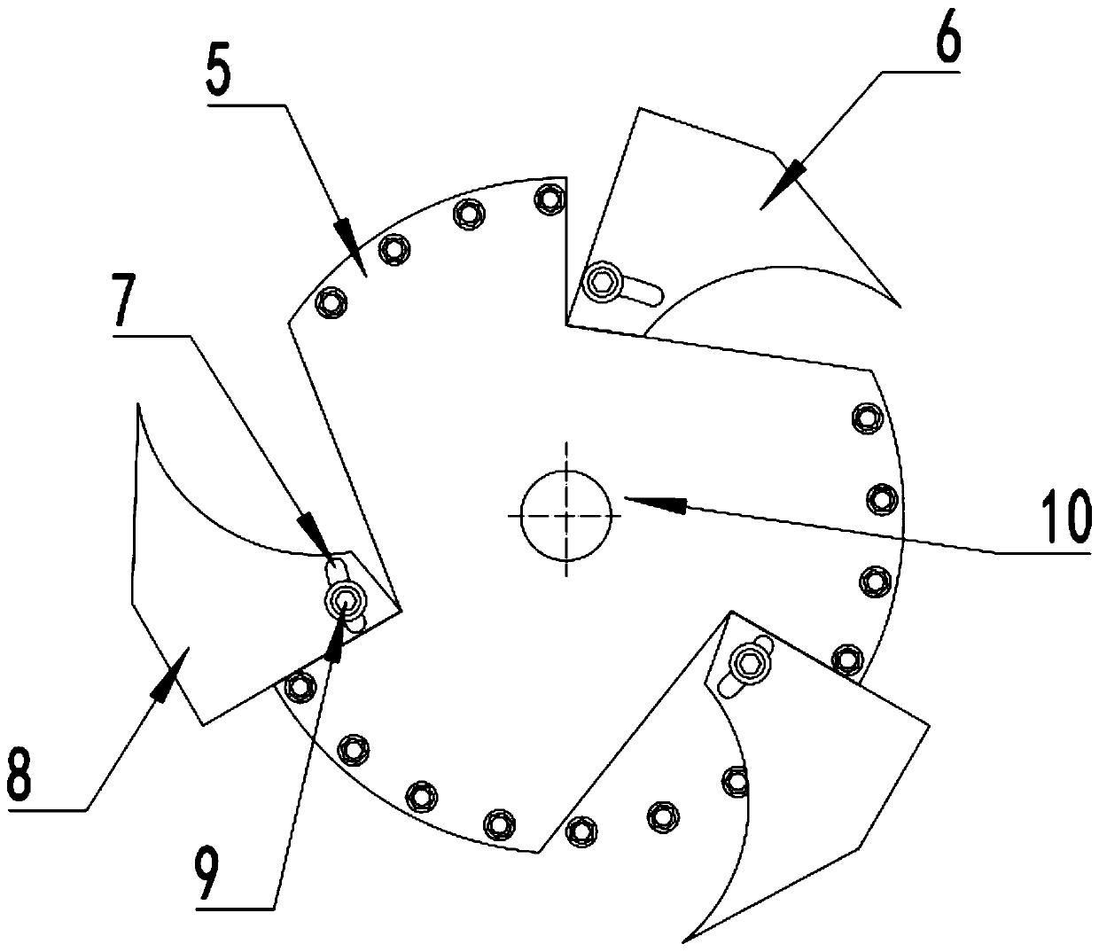 Gravel sorting device for construction