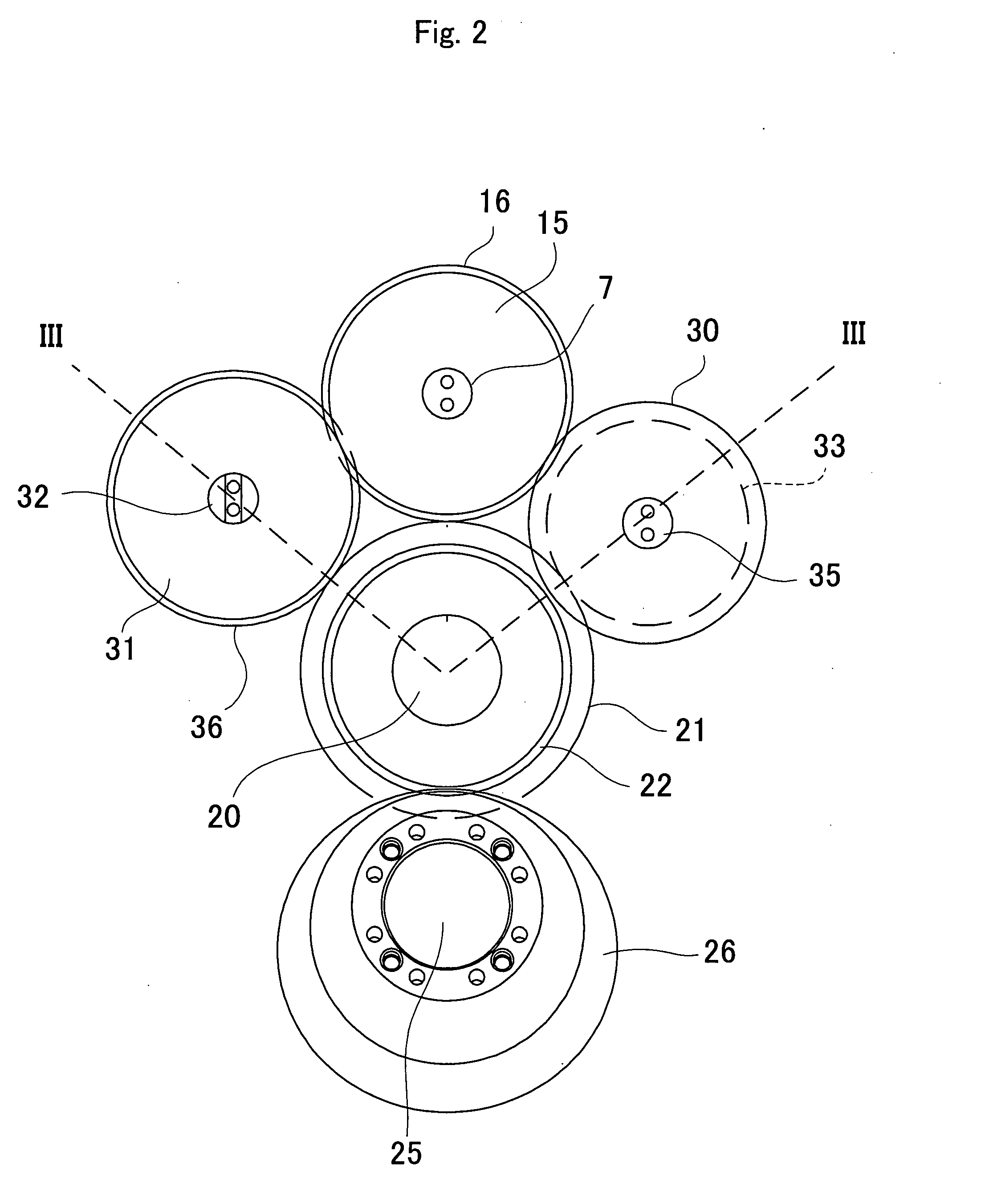 Marine reduction and reverse gear unit