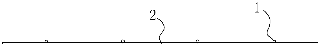 A method and device for processing a reinforced keel