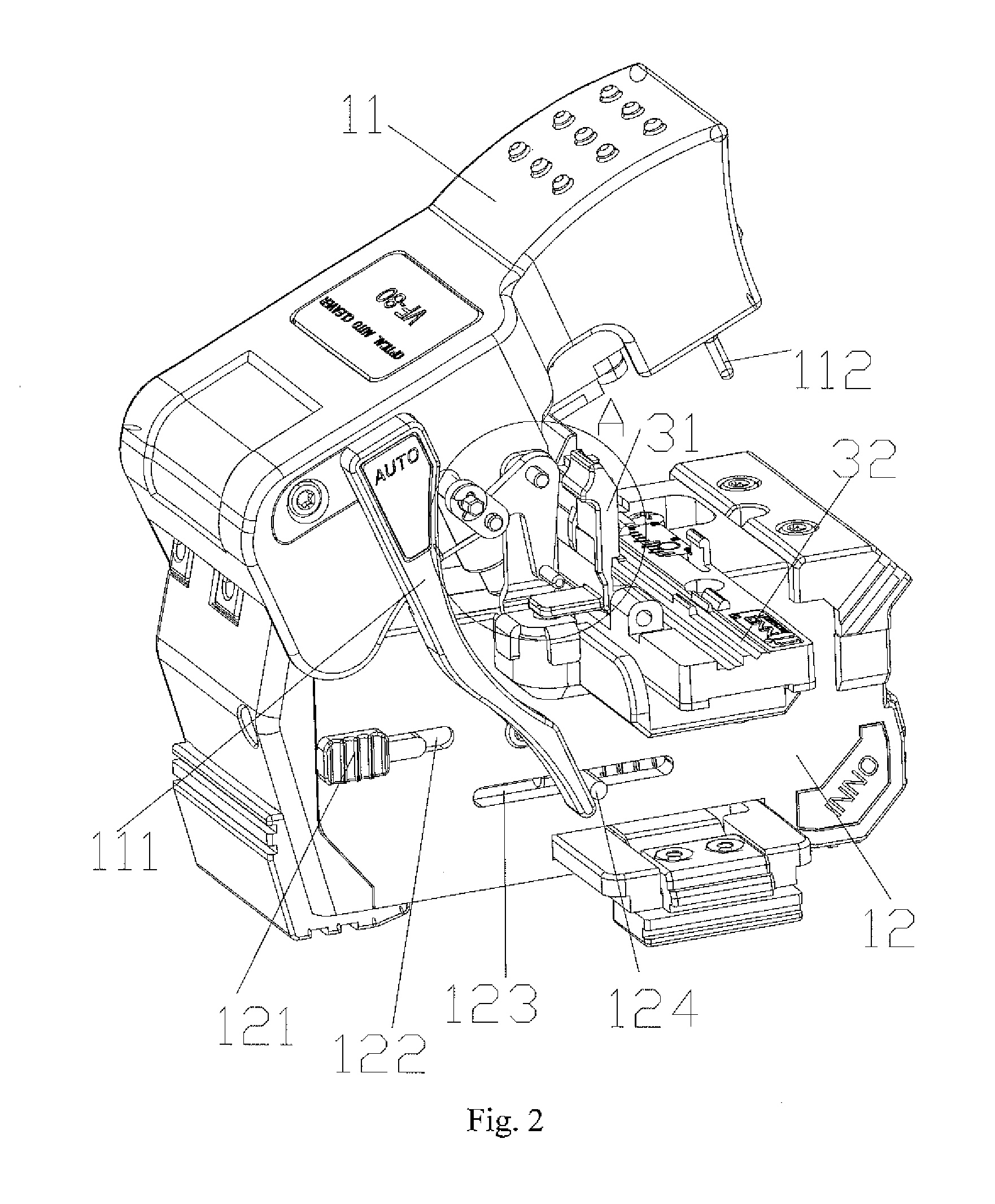 Fully automated optical fiber cutter