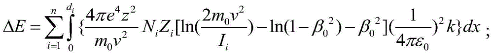 Method for determining heavy ion LET value in single event effect experiment for components