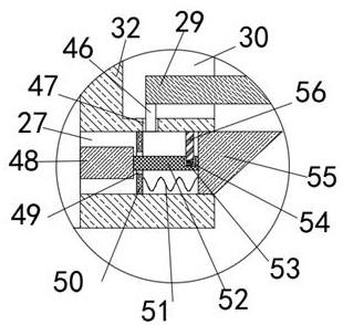 Sludge extrusion dehydration shaping device