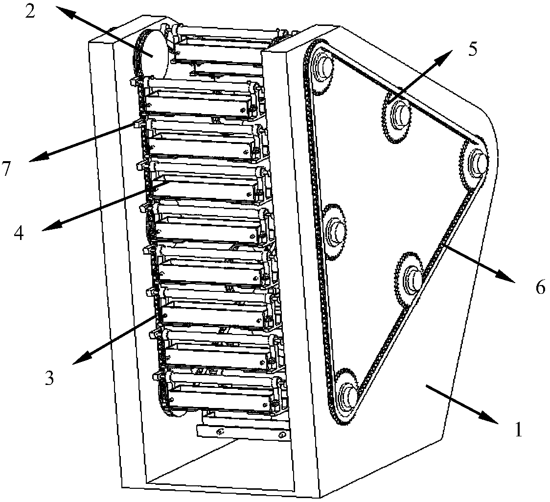 A combined material shelf