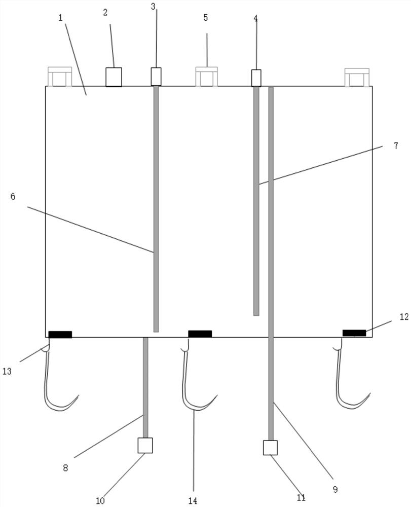 Modular orderly liquid adding device and using method thereof