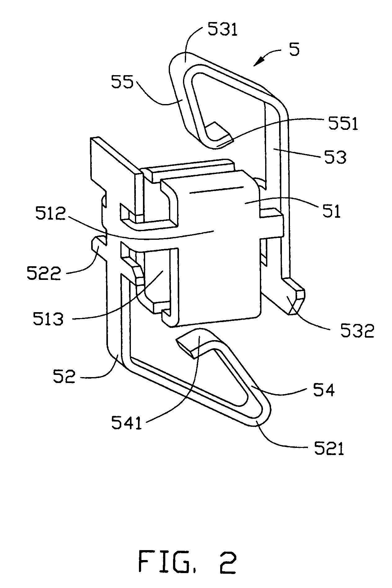 Land grid array socket having improved terminals