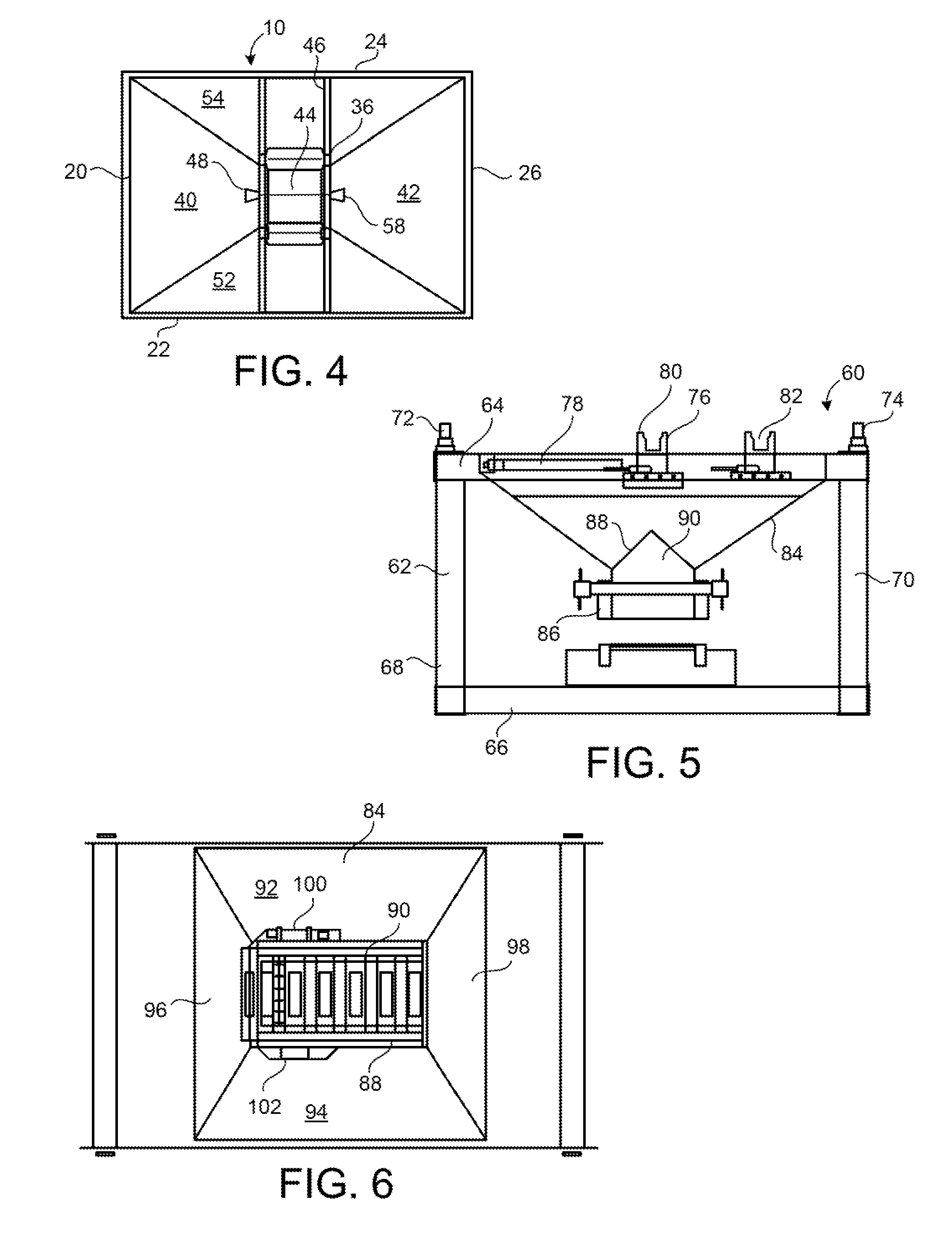 Proppant discharge system and a container for use in such a proppant discharge system