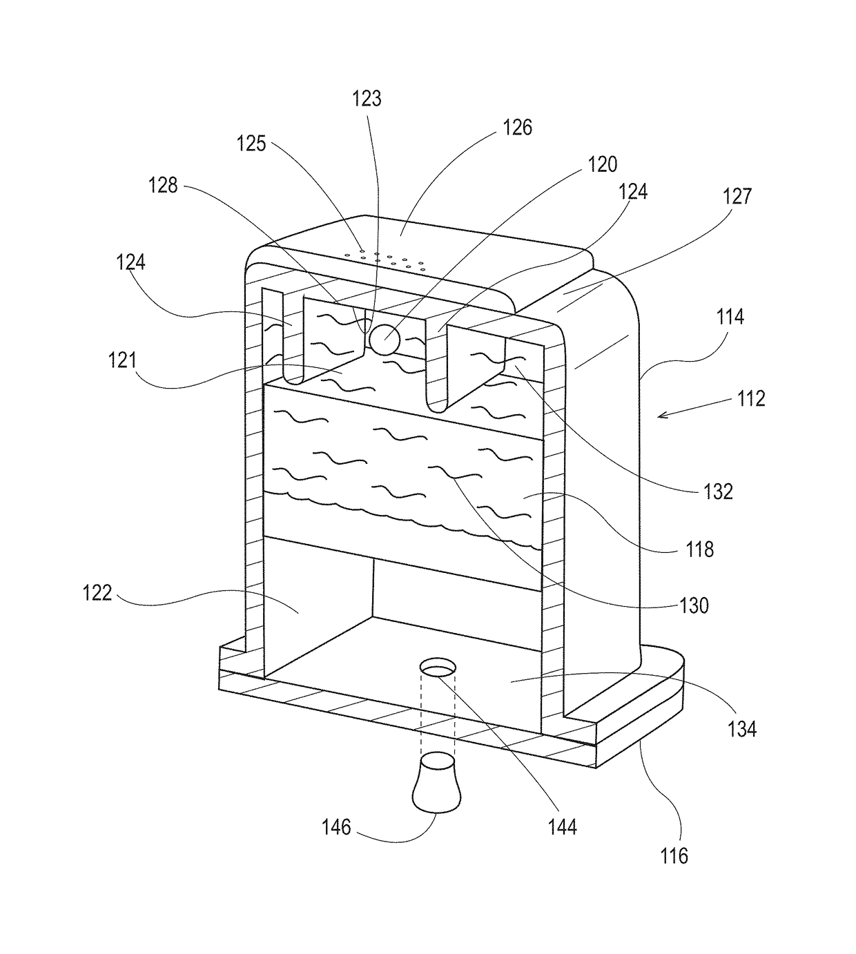 Cartridges for use in an apparatus for modifying keratinous surfaces