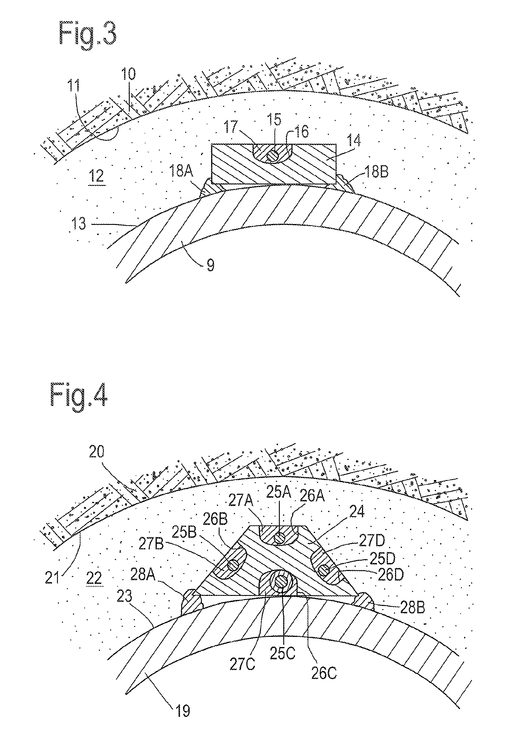 Method for monitoring physical parameters of well equipment