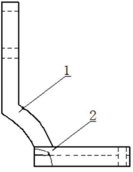 Press foot special for sewing parachute connection rope and sewing machine