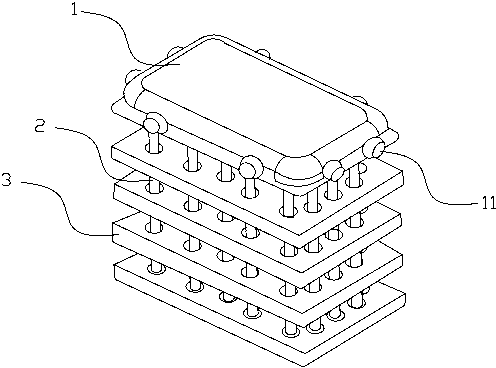 Floating type splicable fish shelter