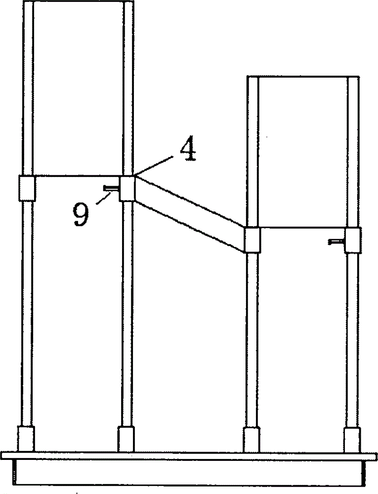 Sand supply instrument for slope-variable water flume