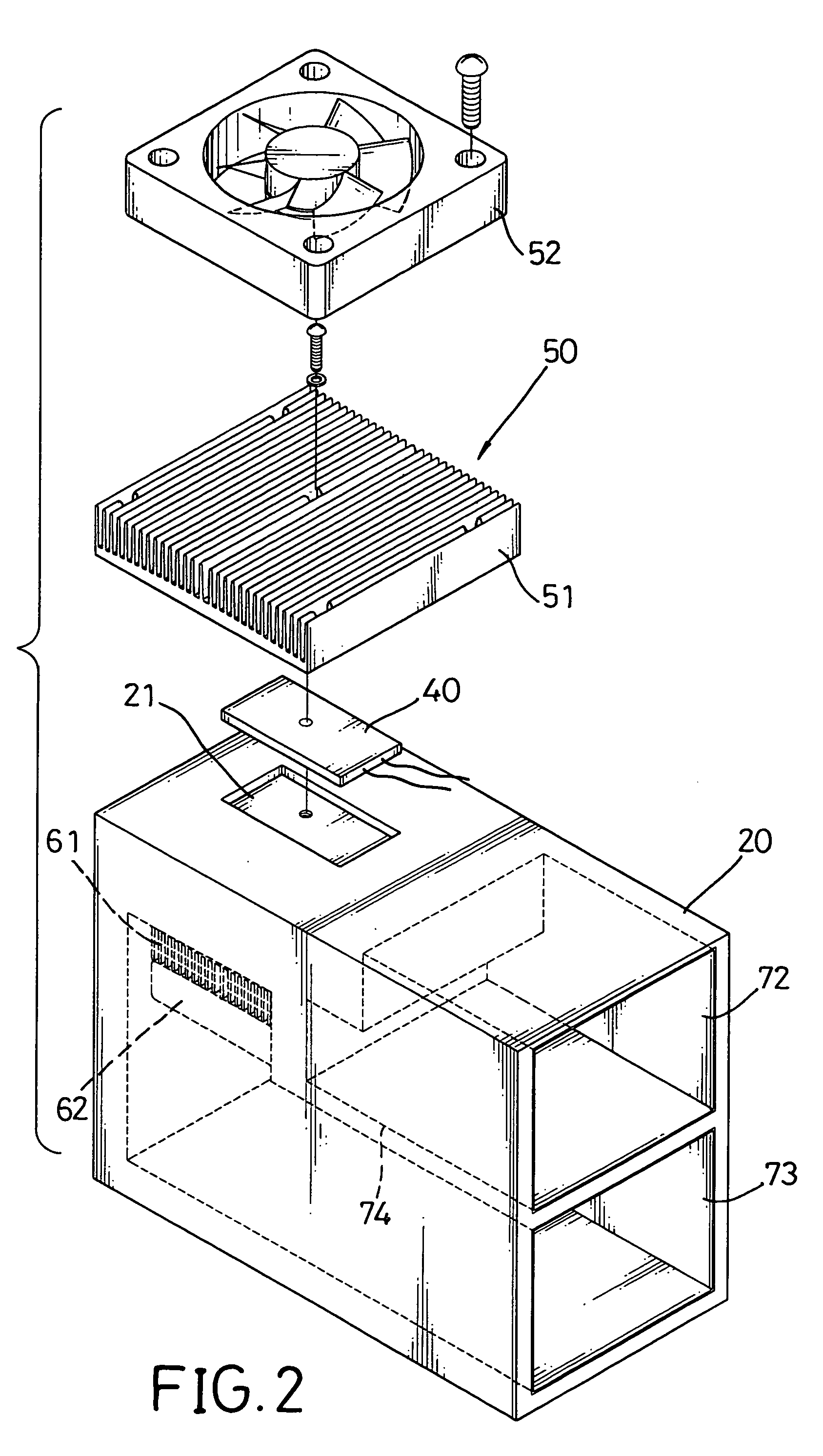 Refrigerator with a freezer area and a refrigeration area