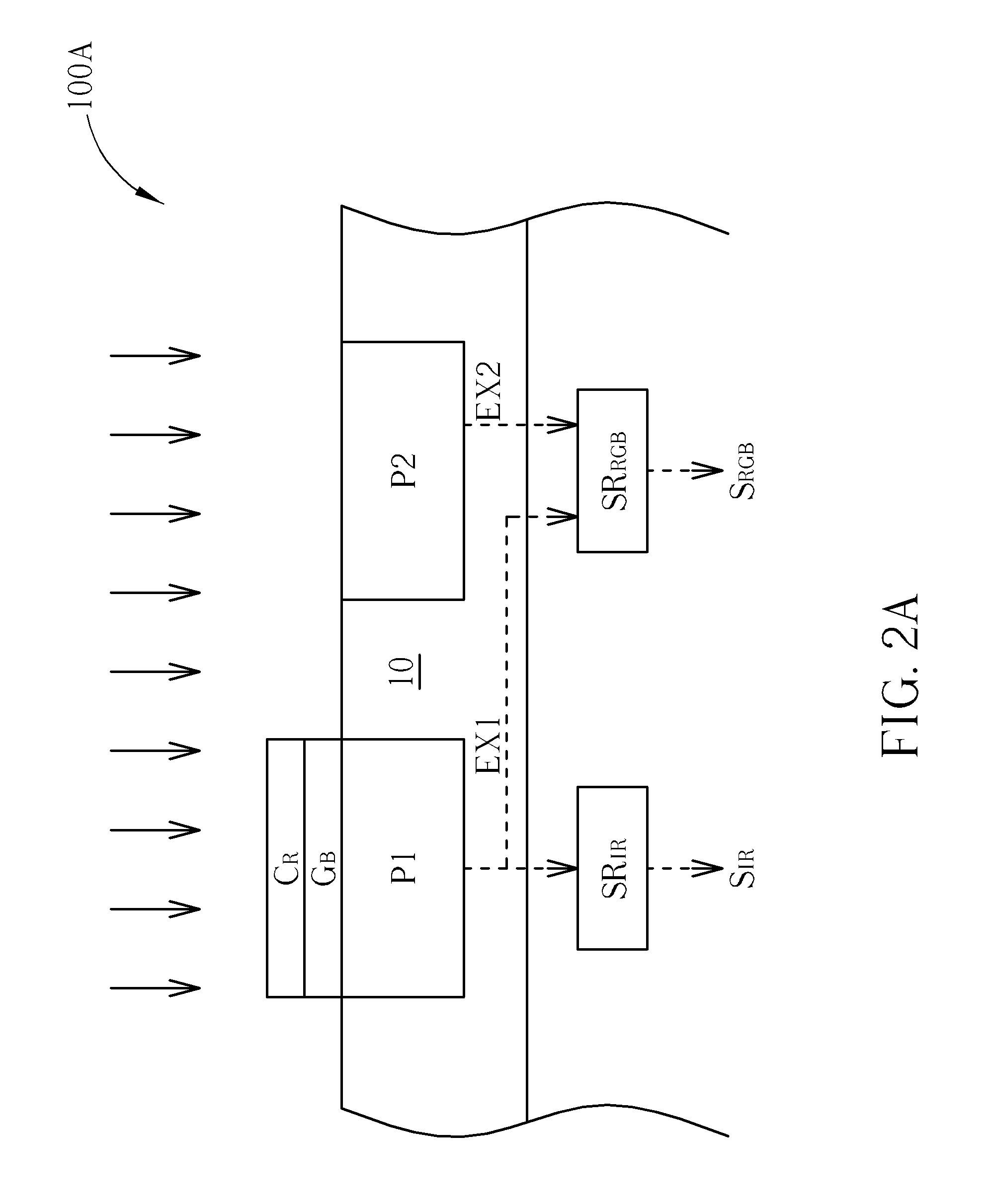 Optical sensor capable of detecting ir light and visible light simultaneously