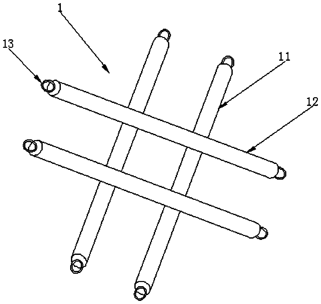 Integrated typhoon-proof tree seedling raising and transplanting method