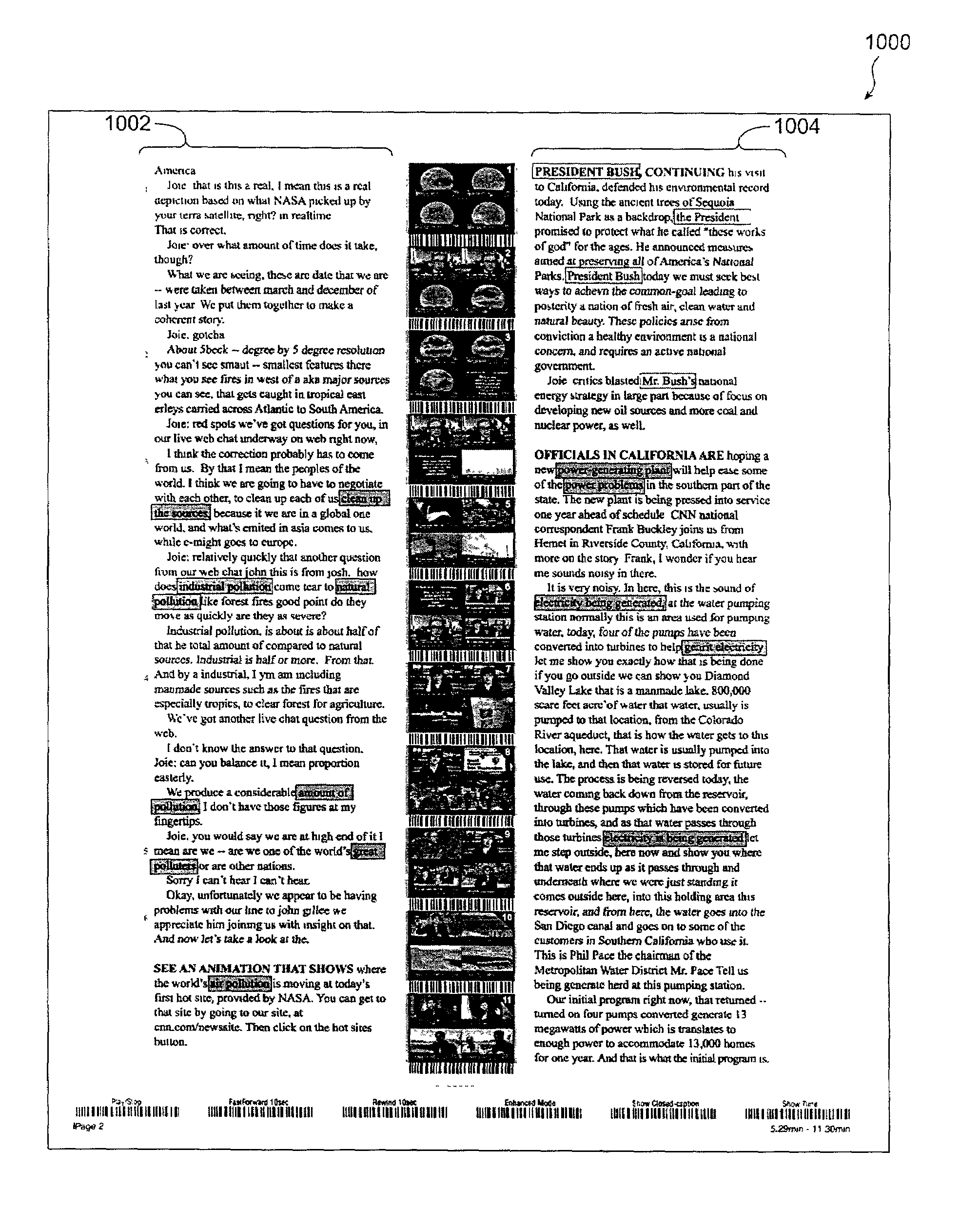 Techniques for annotating multimedia information