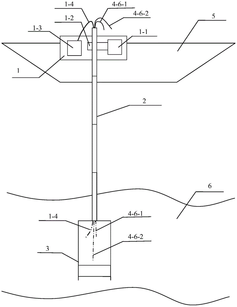 A push-type river bed sediment sampling device