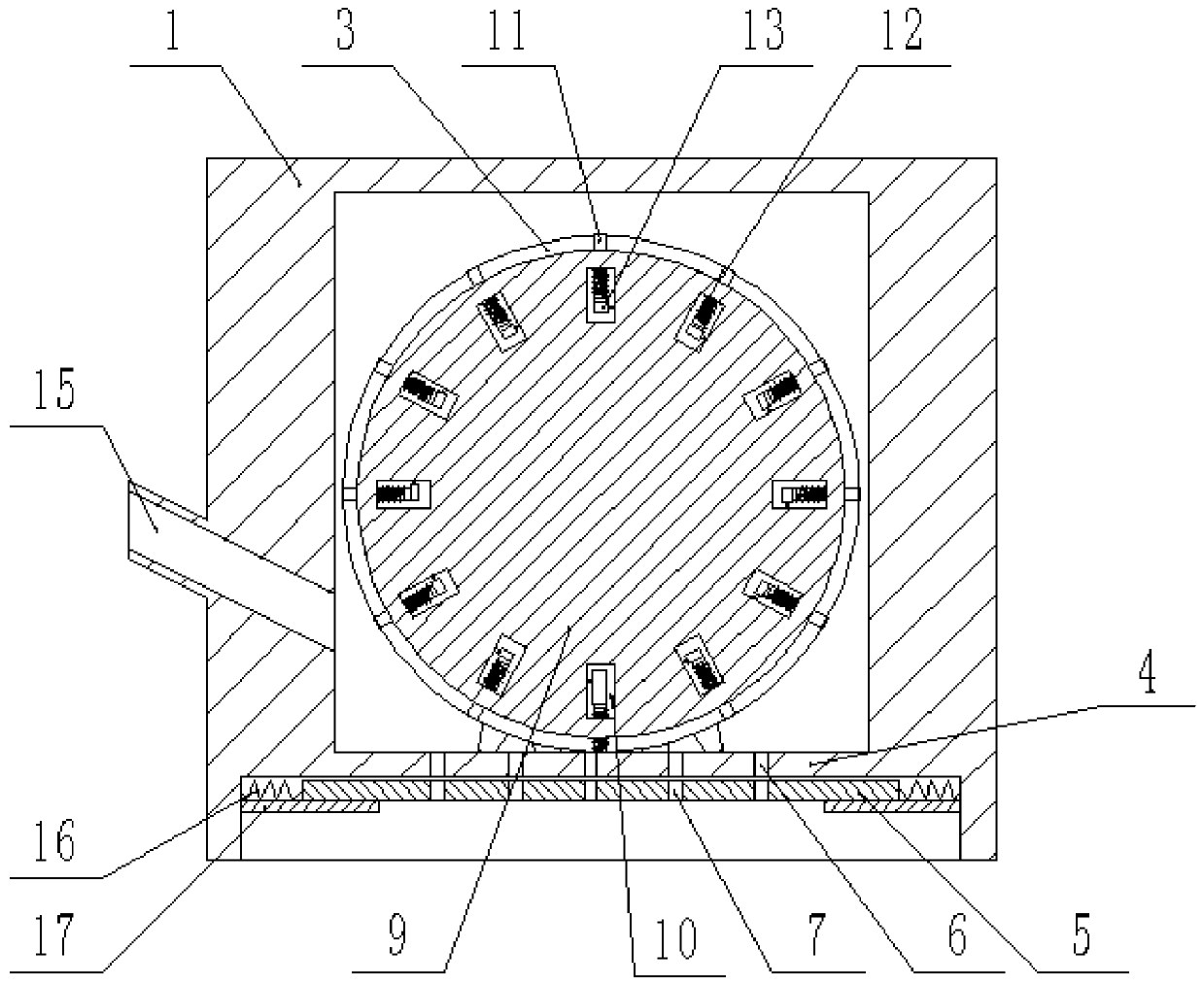 Automobile model raw material production device