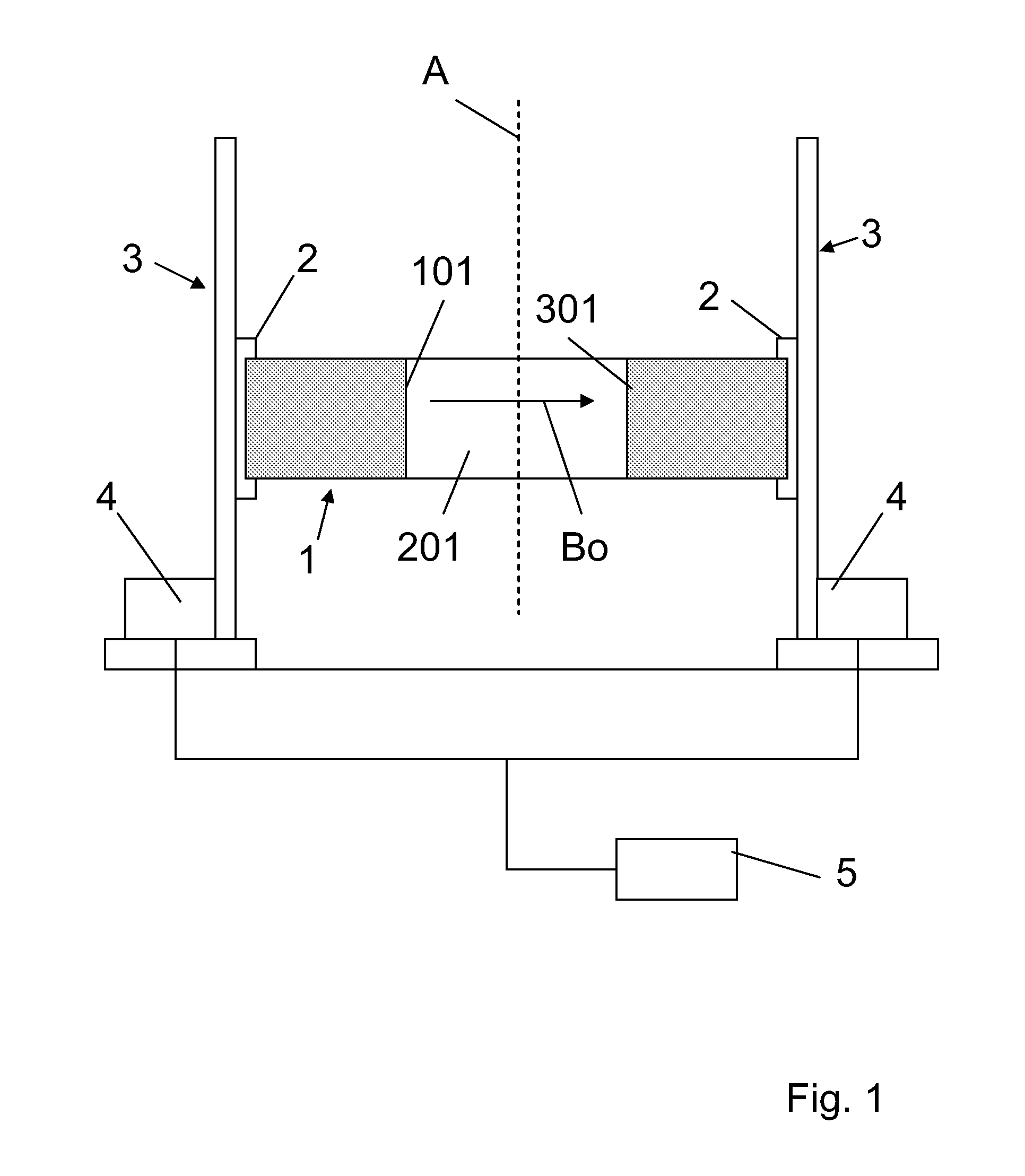 Apparatus for magnetic resonance imaging of patients with limbs, particularly lower limbs, under natural stress