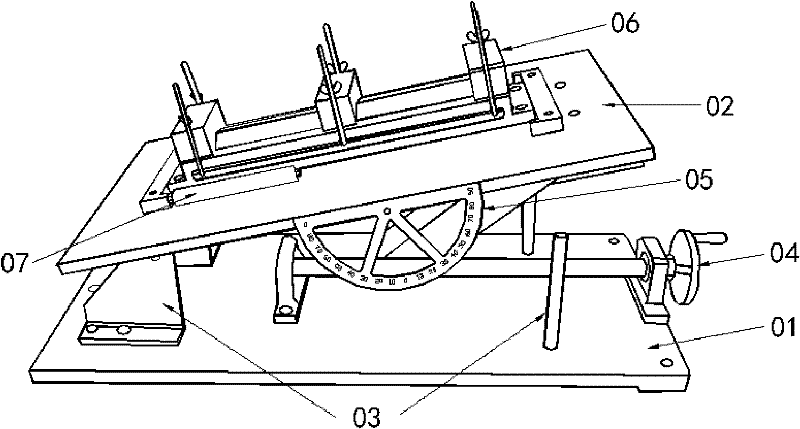 Measuring instrument of static friction coefficient of communication pipeline