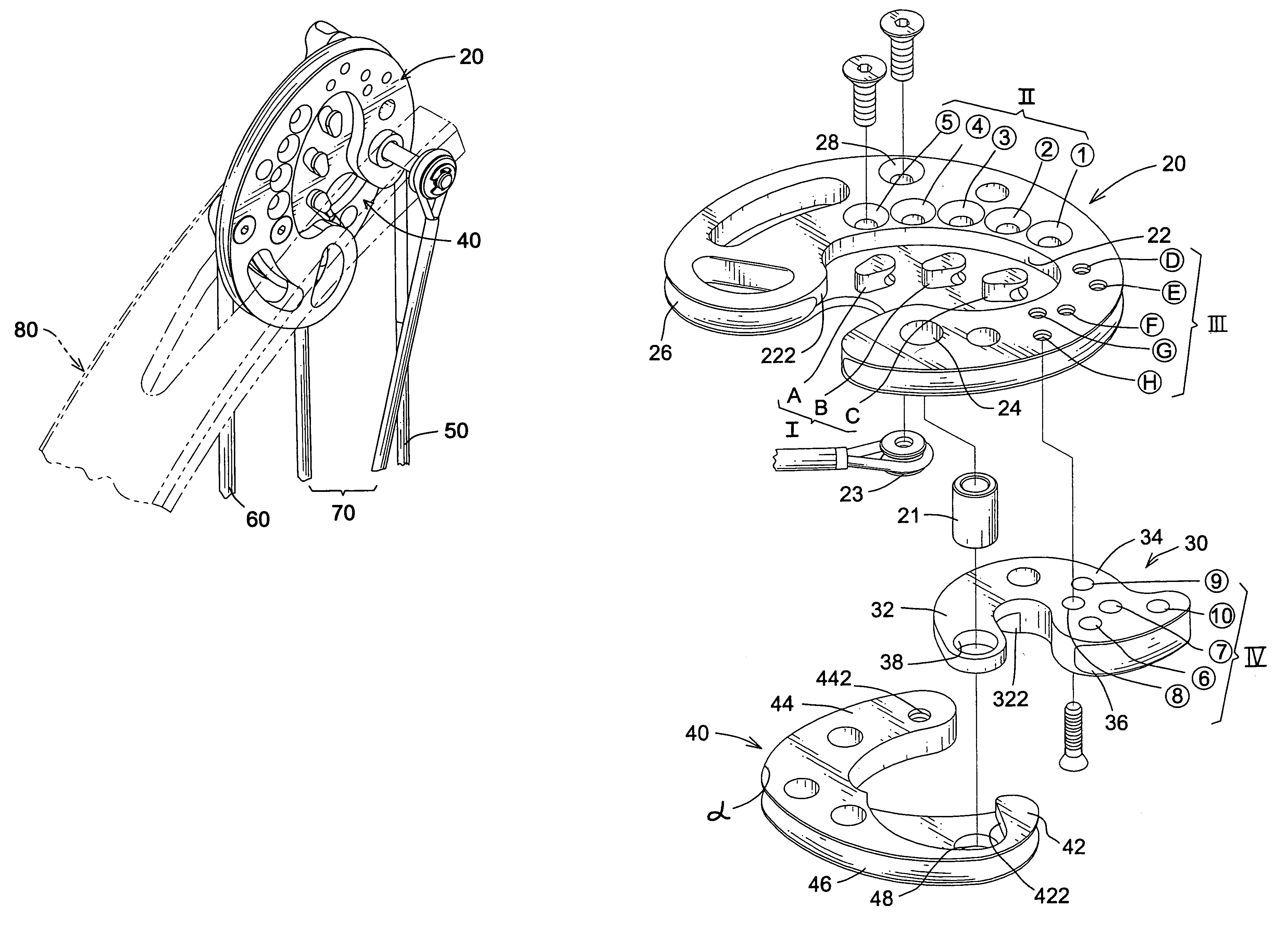 Adjustable cam for a crossbow