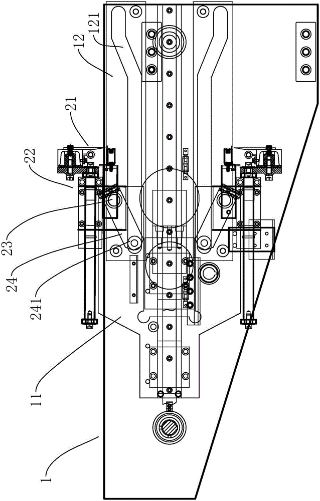 Novel winding cutting knife device