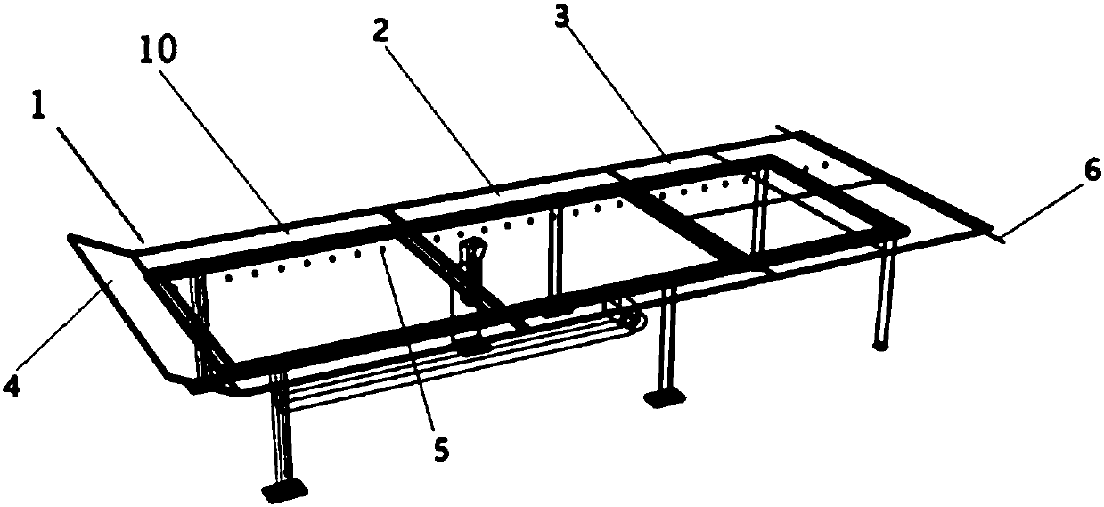 Experiment device and method for evaluating synthetic jet plate turbulent flow drag reduction