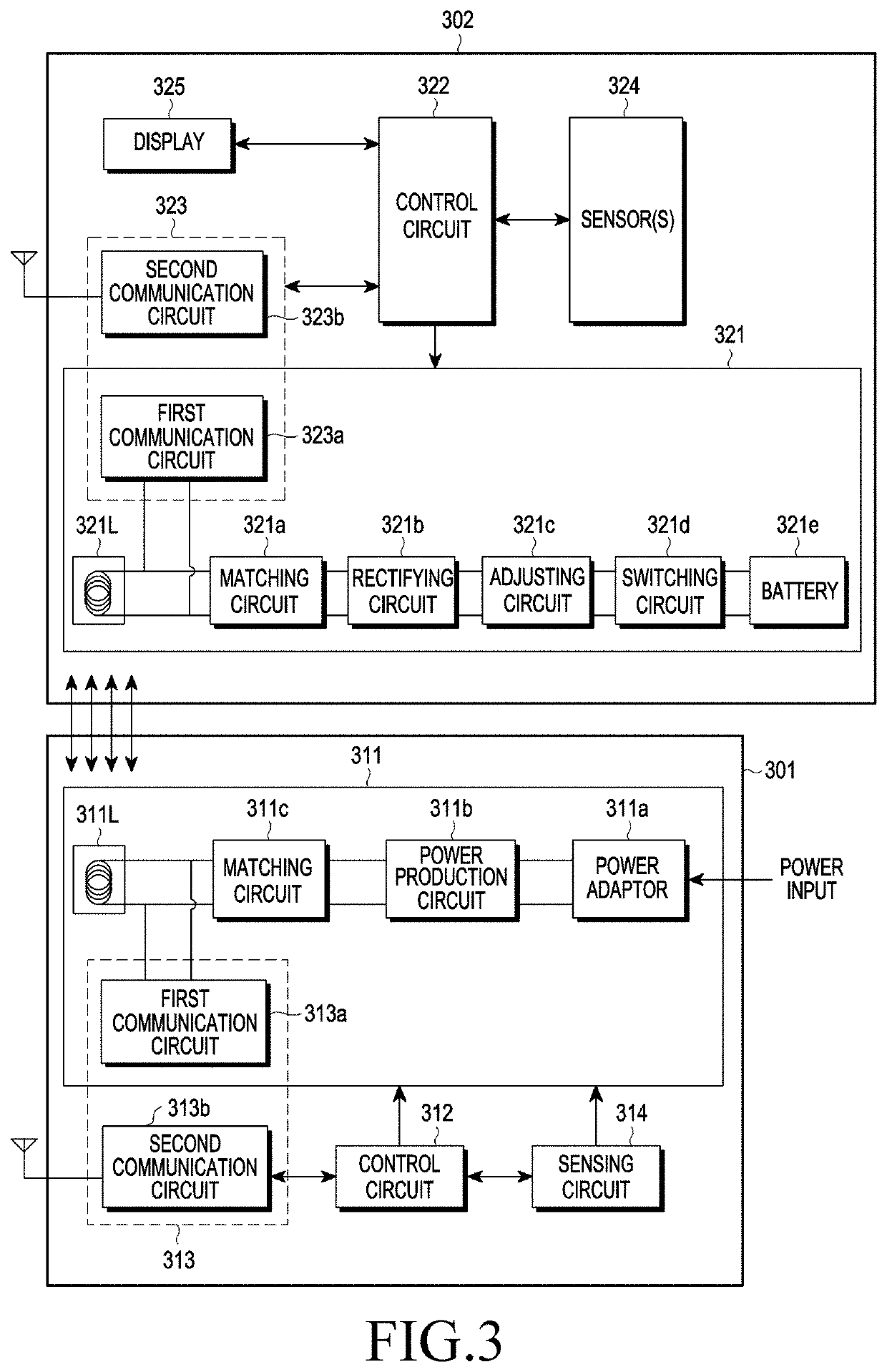 Electronic device and method for wirelessly transmitting power based on foreign object detection in the electronic device